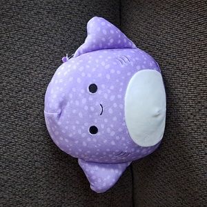Aziza Manta Ray 8" Purple Spotted Squishmallow Plush